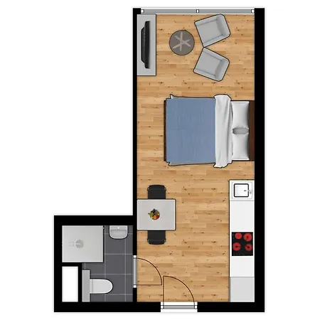 Holiday Suites Blankenberge Апартаменты *